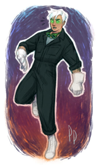 1950′s Danny “Phantom” Fenton - Cold War AU